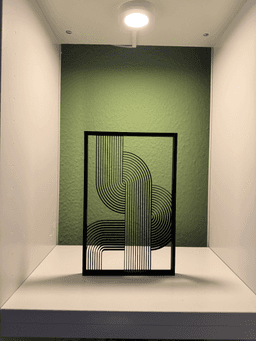 Бохо стенна line art декорация