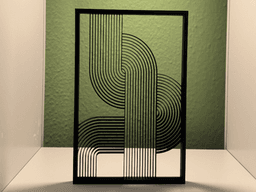 Бохо line art декорация, хоризонтален кадър