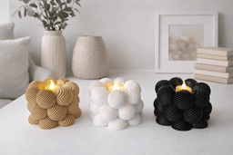 Bubble свещник - трите налични цвята