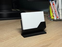 Държач за визитки, интериорен кадър