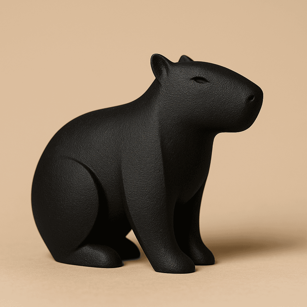 Скулптура капибара за дома