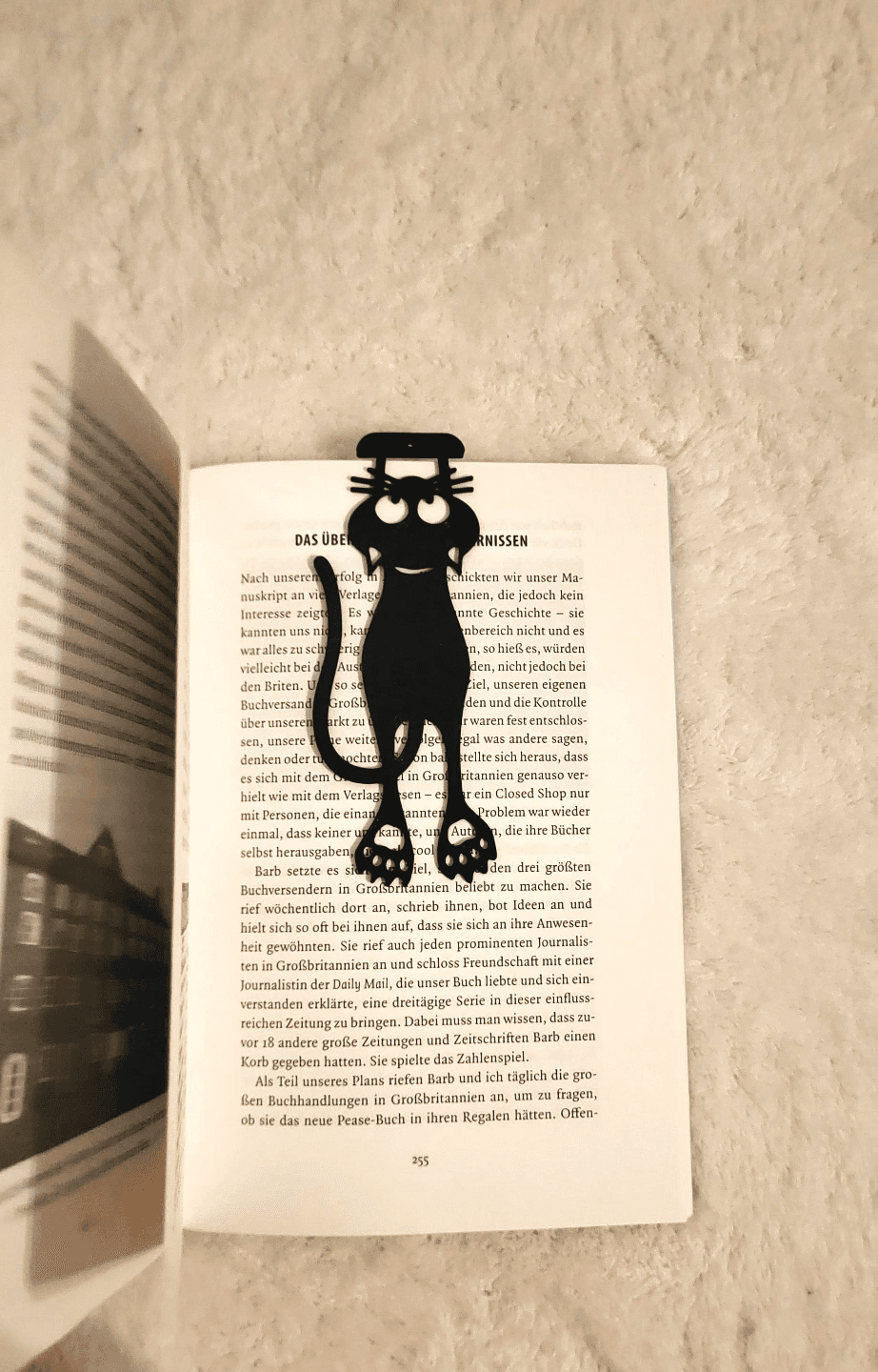 Разделител за книга Котка