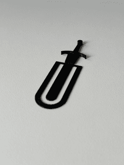 Разделител за книга Екскалибур, детайл