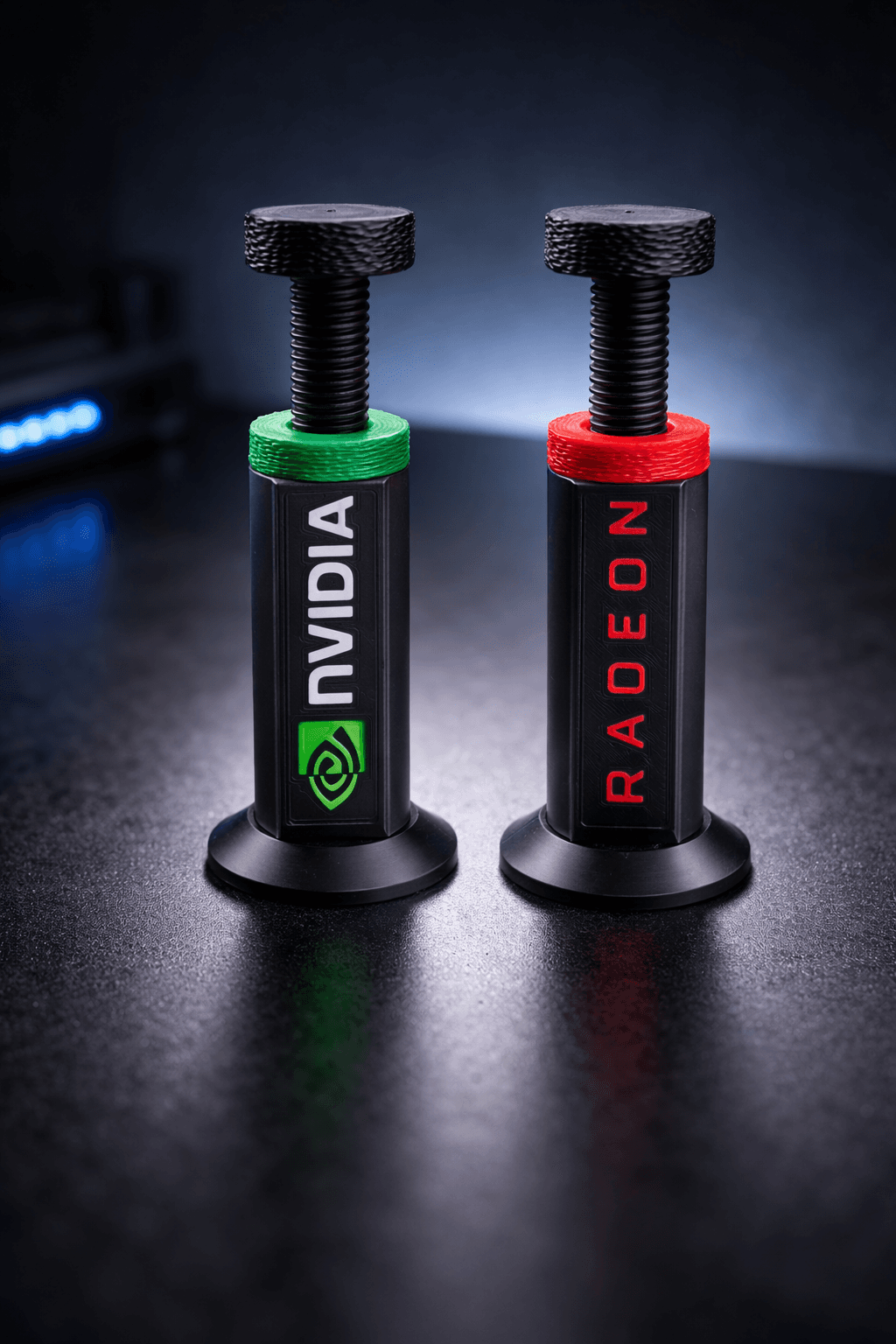 GPU подпора за видеокарта - NVIDIA / Radeon