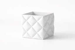 Кашпа Inflated Soft Cloth - айвъри бял вариант