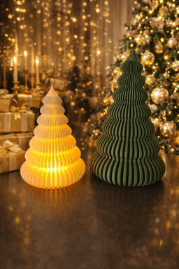 Коледни елхички - детайл