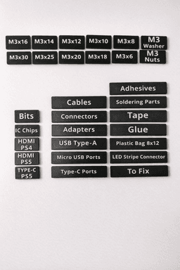 Label Pack за Rugged комплект - предварително подготвени етикети