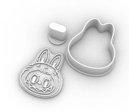 Labubu Classic Cookie Cutter, схема 2