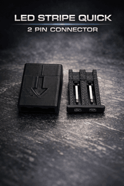Бърз конектор за LED лента 2 pin - детайл