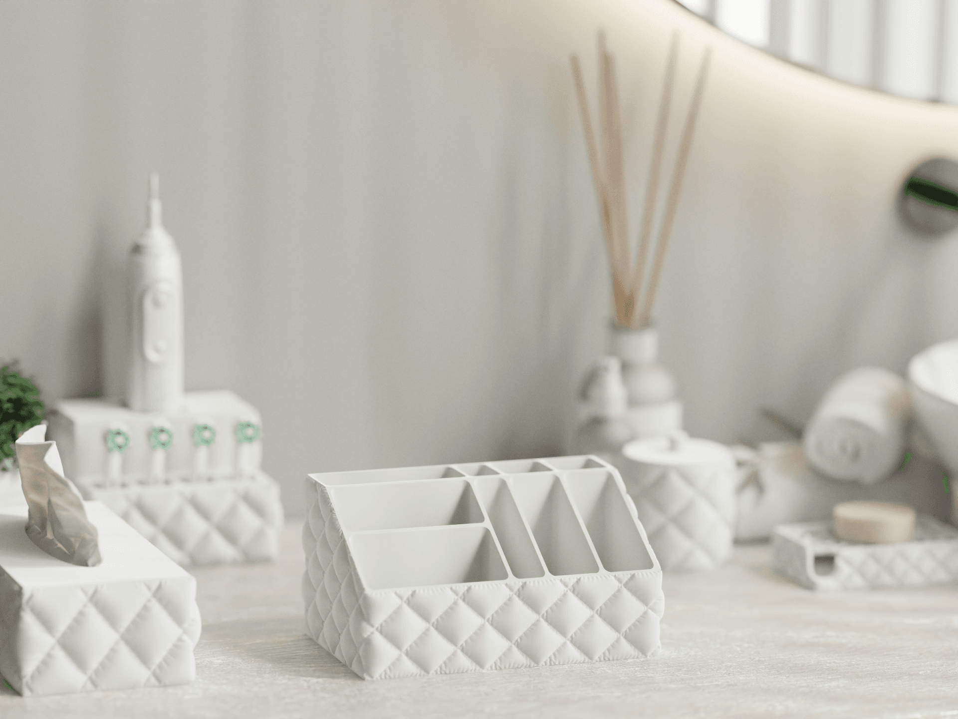 Органайзер за грим (Inflated Bathroom Set)