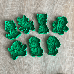 Paw Patrol cookie cutter комплект, детайл