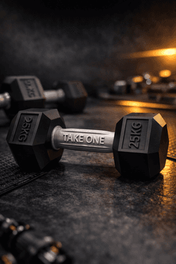 Поставка за визитки дъмбел - фронтален изглед