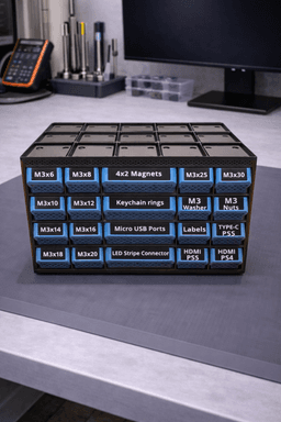 Rugged Screw Unit 3x5 - фронтален изглед