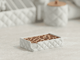 Сапунерка с капаче (Inflated Bathroom Set), детайл