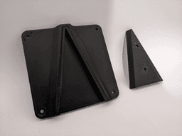 Стенна стойка VESA 100, детайл