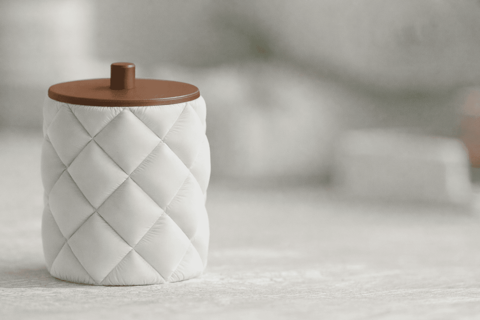 Диспенсър за памучни тампони (Inflated Bathroom Set)